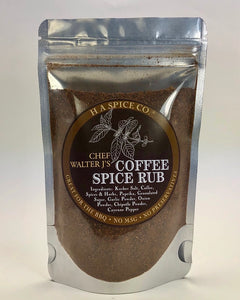 Chef Walter J's Coffee Spice Rub Pouch