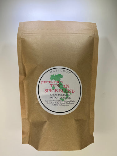 8 oz. Chef Walter J's Tuscan Spice Blend Large Pouch 