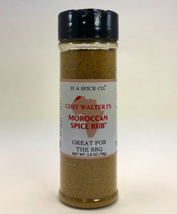 Chef Walter J's Moroccan Spice Rub Shaker Bottle