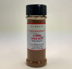 Chef Walter J's Cuban Spice Rub® with Chipotle Shaker